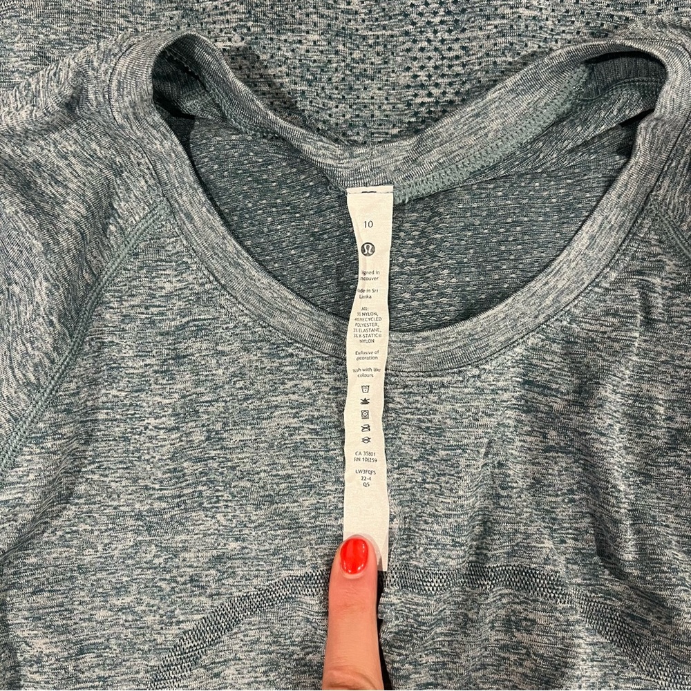 Lululemon swiftly tech long sleeve